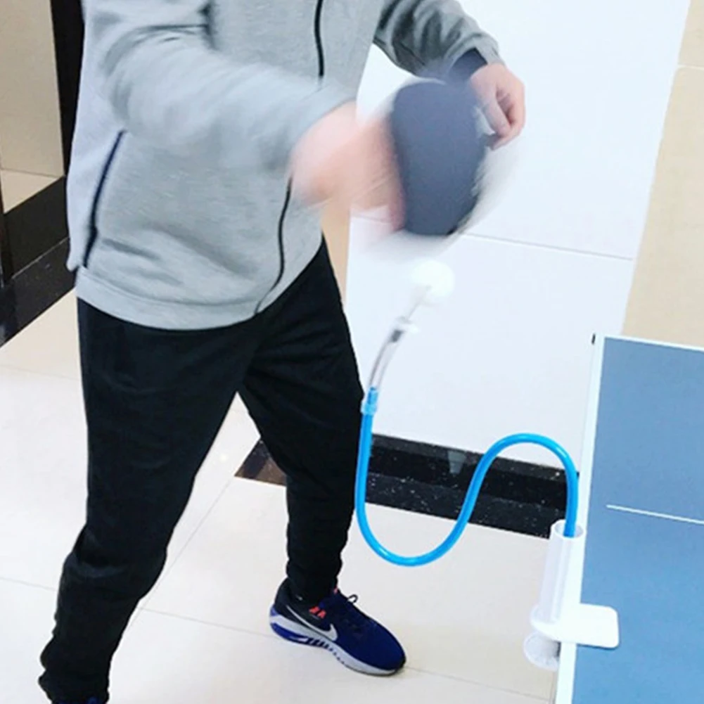 Entraîneur de balle de Tennis de Table, dispositif d'entraînement de pratique de ping-pong avec pince de Table, dispositif d'entraînement de Tennis de Table fixe pour l'exercice