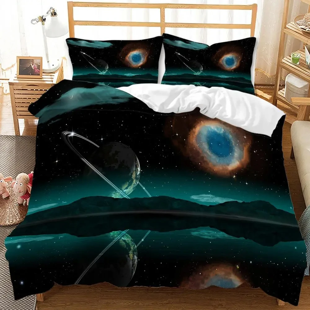housse-de-couette-galaxy-motif-espace-pour-lits-queen-twin-et-king-ensemble-de-literie-univers-planete-nuage-d'etoiles-ciel-etoile-housse-de-couette