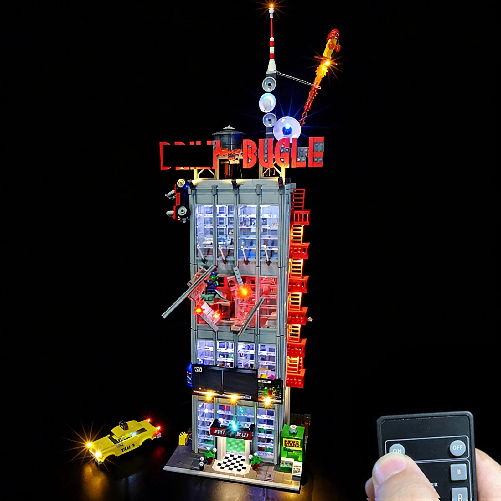 LYBMTWF LED Lighting Kit Compatible with Lego 76178 Daily Bugle  Building Blocks (NOT Include The Model Bricks)