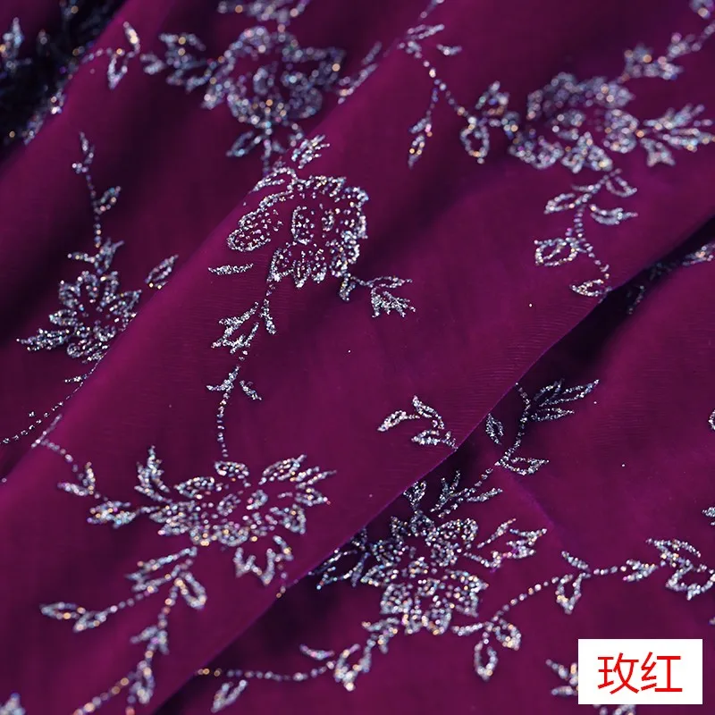 가을과 겨울 금박 리얼 벨벳 원단 실크 드레스 스페셜