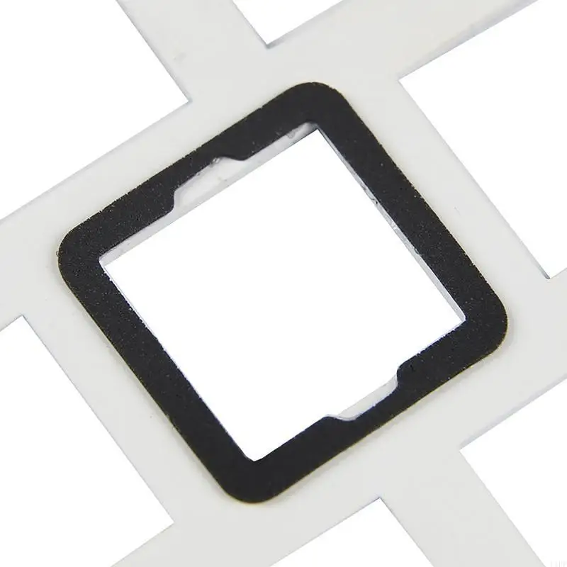 E1PF 120PCS Switch Films and Keyboard Switch Pads Set 0.5mm Soft Antistatic Switch Film Keyboard Switch Muffler Pad