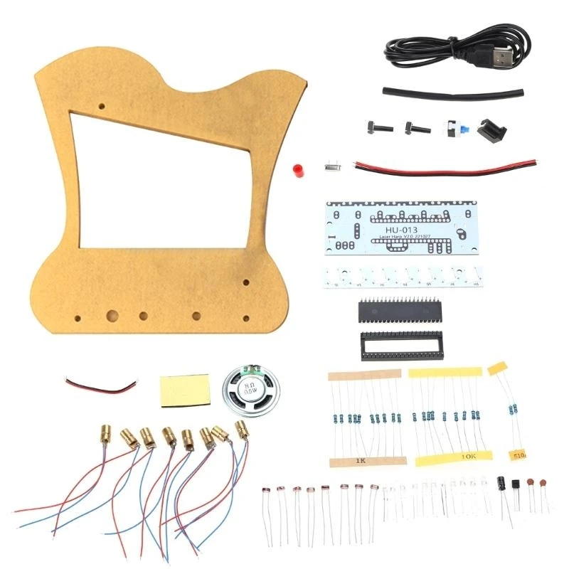 X9FA 51 Single-chip Electronic Organ Electronic Production LED DIY Part Weldings Training DC5V