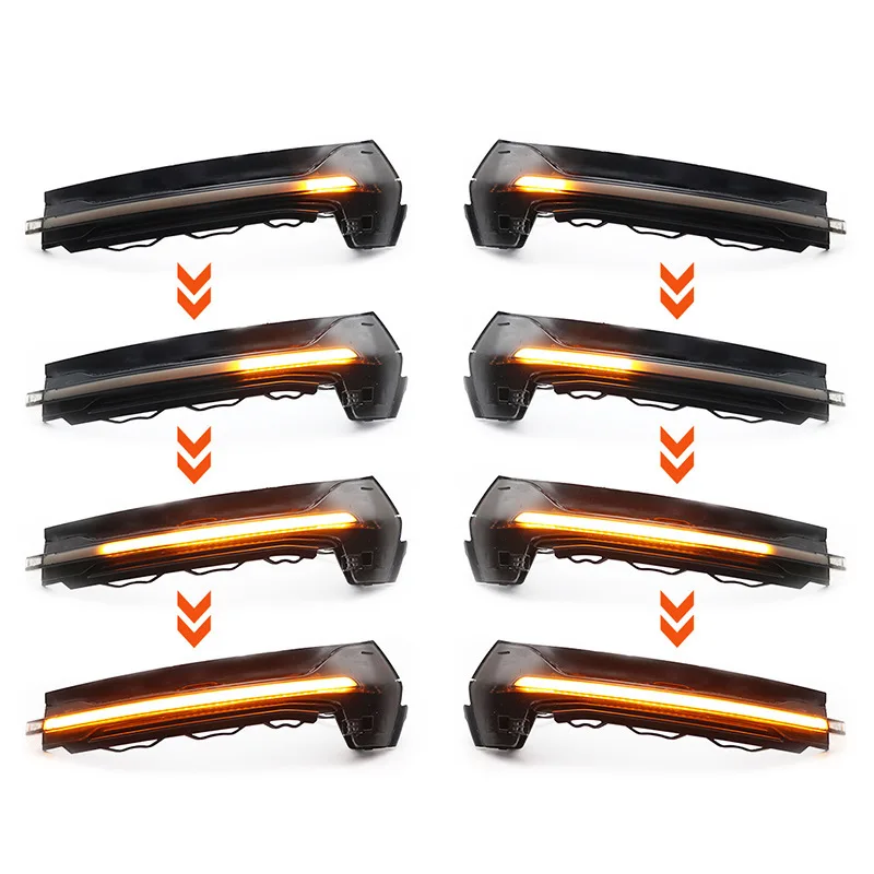 

Suitable for Audi A3 S3/RS3 8V 2013-2020 Flash Dynamic Turn Signal, Rearview Mirror Flow Light Side Mirror Turn Signal Blinker