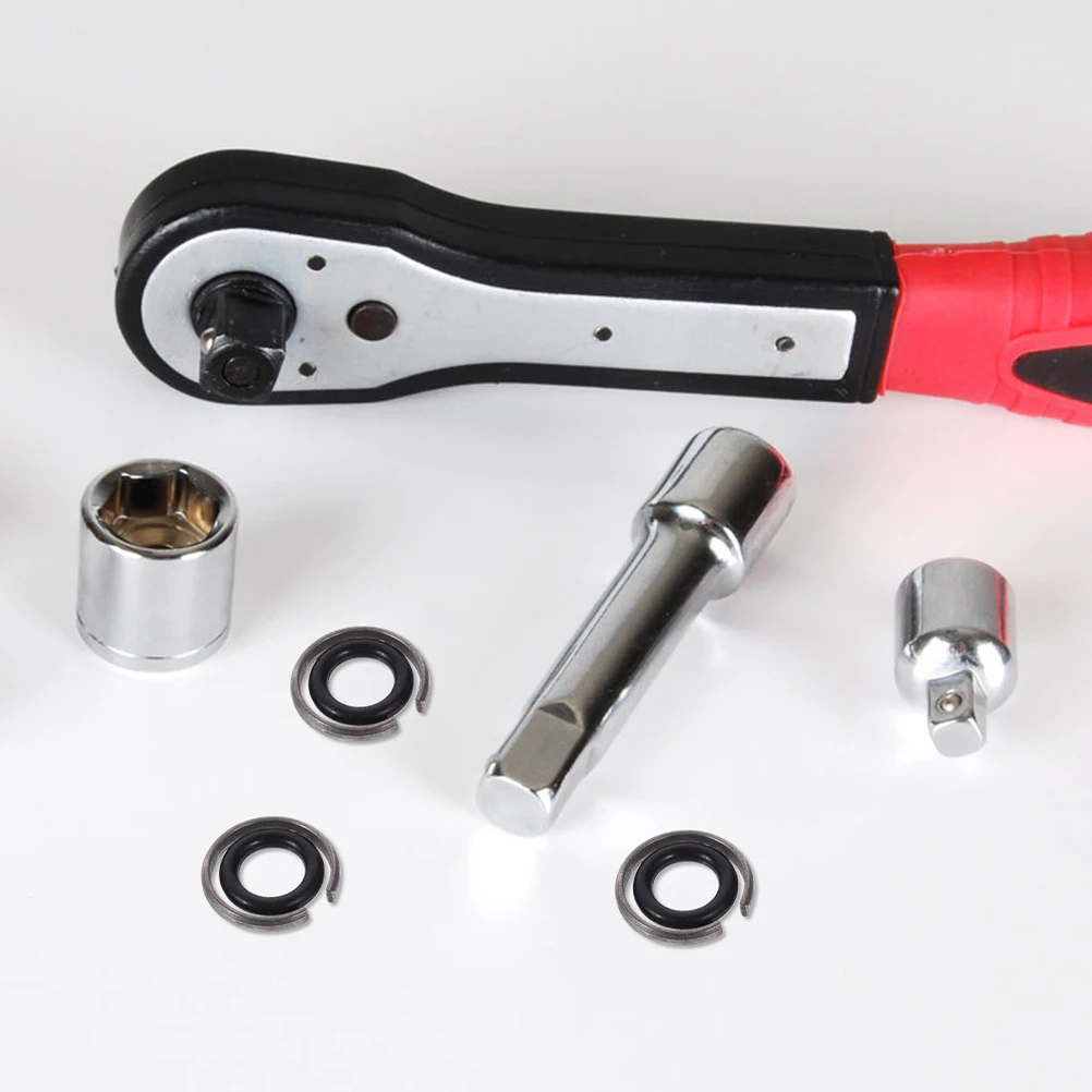 

8Sets Impact Wrench Socket Retainer Ring Clip Set Secure Fit for Pneumatic Electric Wrench Tool Friction Rings