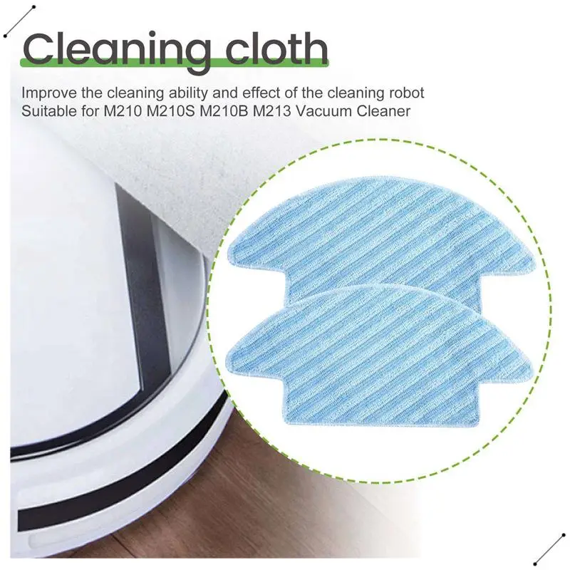 Side Brush HEPA Filter Rag Cloth Mop Replacement For Lefant M210 M210S M210B M213 Robot Vacuum Cleaner Spare Parts