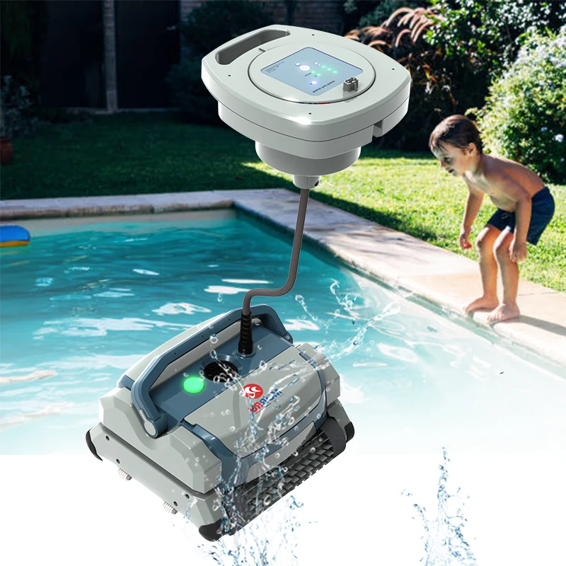 Robot inalámbrico de limpieza de piscinas eléctrico, limpiador automático de piscinas, Robot de piscina