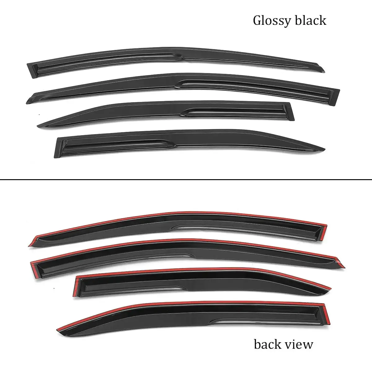 Windshield Wipers Deflectors Windows Rain Window Visor Sun Visor Rain For Toyota Camry 2007 2008 2009 2010 2011