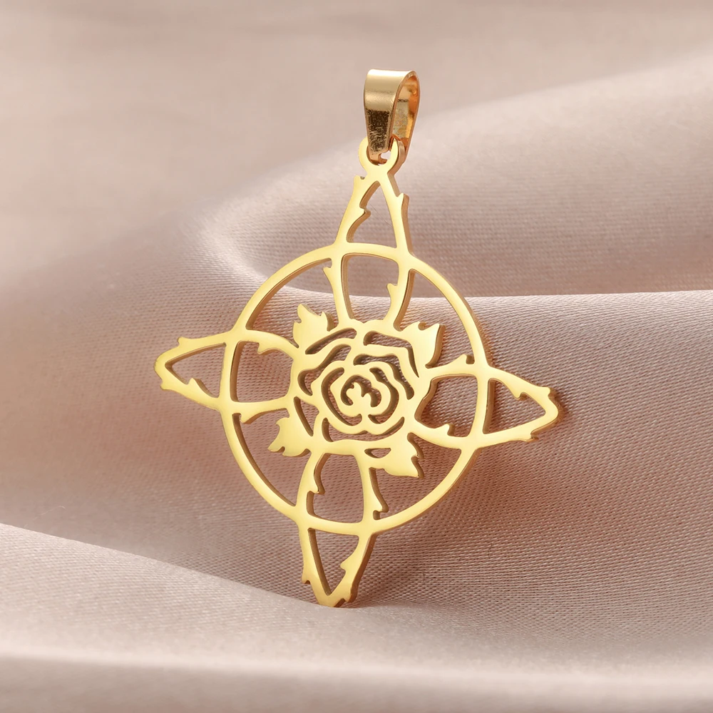 Dawapara Edelstahl Hexenknoten Charms für Halskette Ohrringe Trinity Knot Religiöse Symbole Anhänger DIY Schmuckherstellung – Detail 24