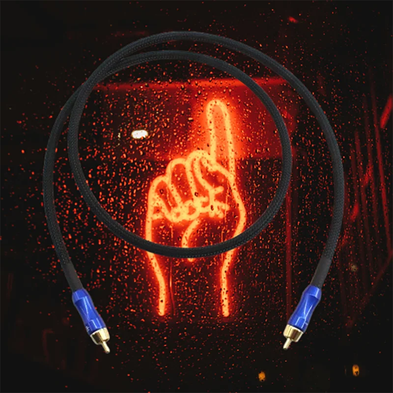 

Canare Budweiser 75-Ohm Digital Coaxial: Audiophile-Grade RCA Interconnect with Double Shielding​