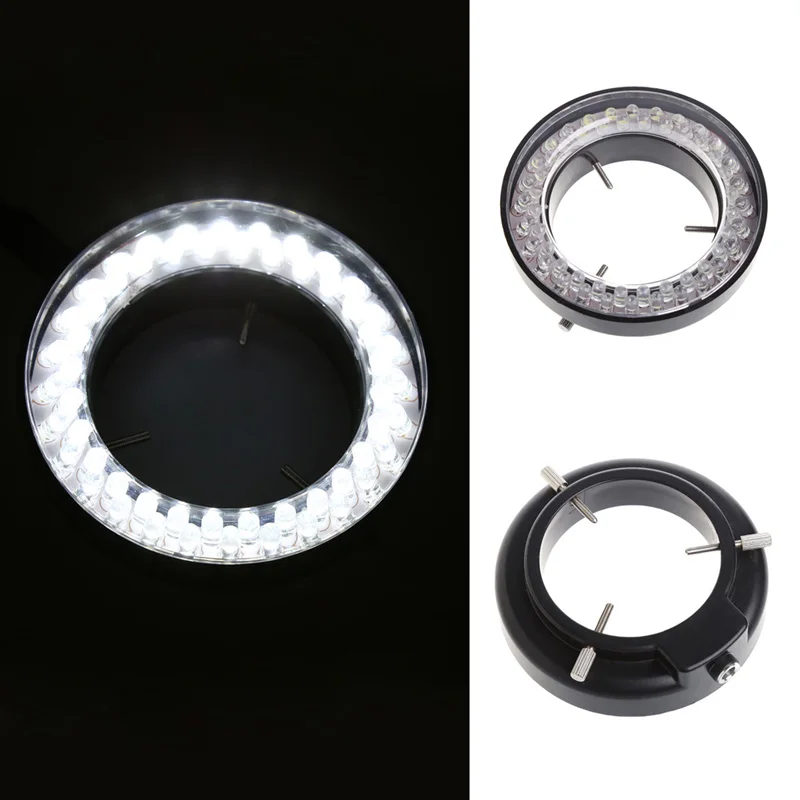 56 LED حلقة ضوء قابلة للتعديل لمصباح المنور لمجهر تكبير ستيريو انخفاض الشحن
