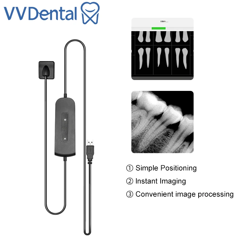 VVDental Dental X-ray Sensor High-Frequency Rx Digital Intraoral Digital System H D Image Radiovisografo Dentistry