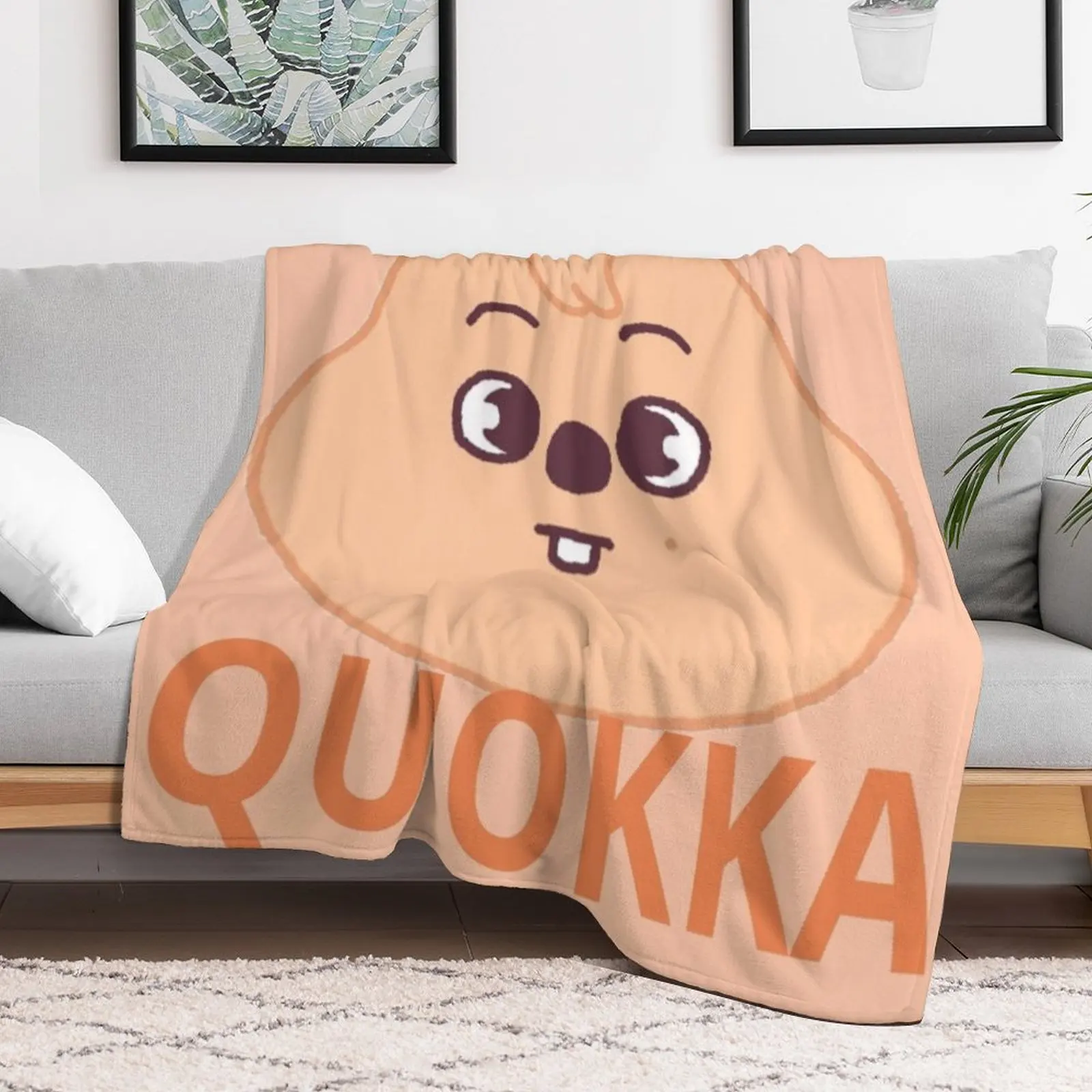 Han Quokka Throw Blanket Sofa Throw Sleeping Bag Blankets