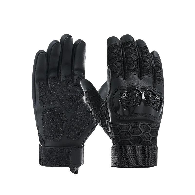 

Motorcycle glove fashion four season unisex full finger non-slip cycling glove sport training breathable riding protective glove