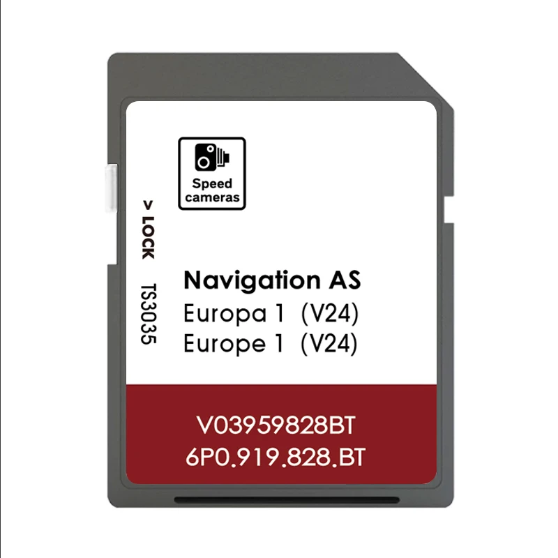 Für Seat Leon AS V24 SD-Karten Europa-Karte GPS-Navi Navigation MIB2 2026 Schnelle Lieferung mit Anti-Nebel-Rückspiegelaufklebern