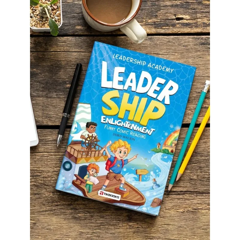 Comic Children's Leadership Cultivates and Stimulates Children's Communication and Comprehension Skills Chinese Book