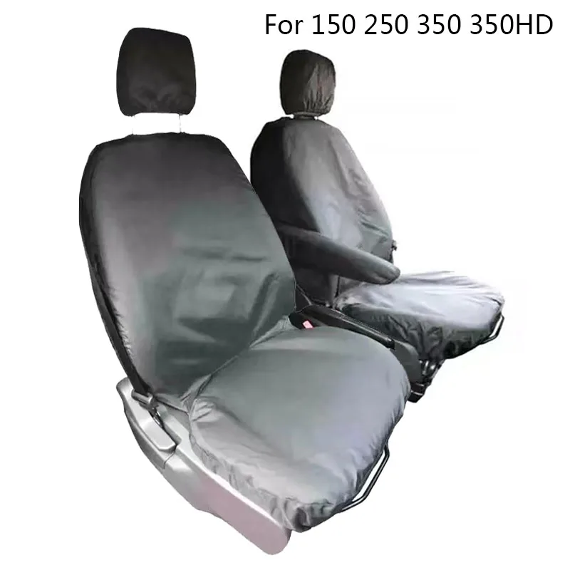 

Carnong Car Seat Covers Front For Ford Transit 150 250 350 350HD Generation North American Oxford Waterproof Tailored Compatible