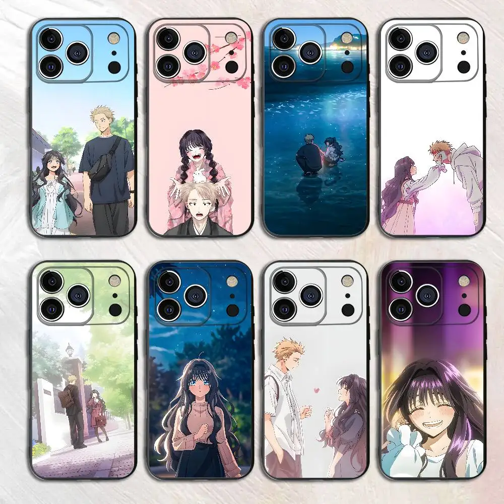 

Anime W-Waguri R-Rintaro Silicone Soft Phone Case For IPhone17 16 15 14 13 12 11 Pro Max Plus X XR SE Cover