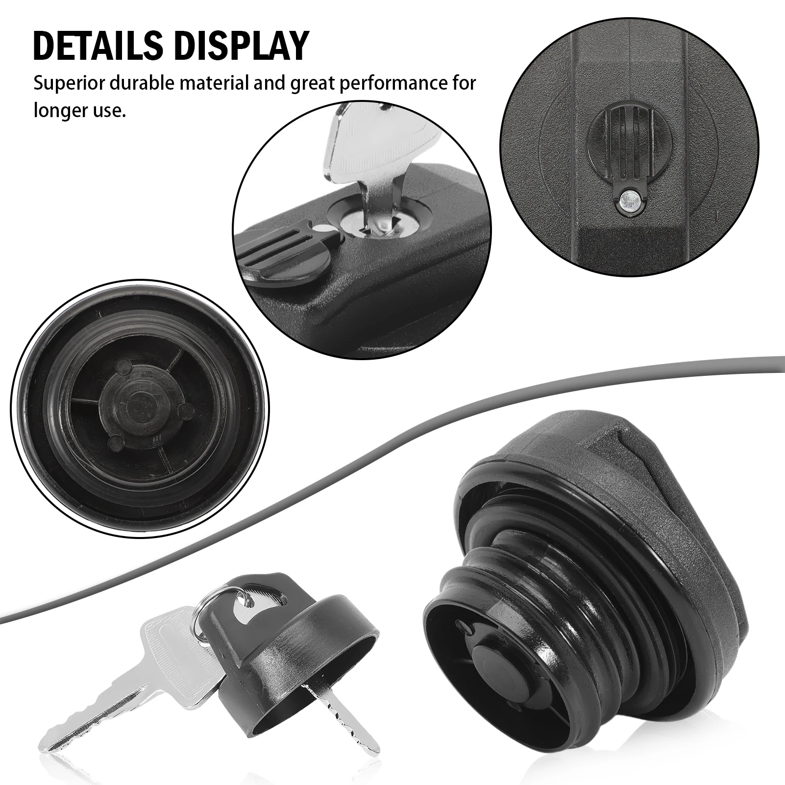 ล็อคฝาถังน้ํามัน 7020- 010120   สําหรับ CF-Moto CForce CF ATV UTV 450 550 550 550 520 800 820 850 1000 EU4 EU5 7020- 010120