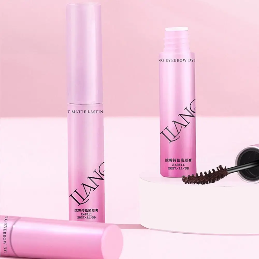 Natuurlijke 4-kleuren Verven Wenkbrauwcrème Langdurige Niet-vlekkende Wimpers Mascara Waterdicht Zweetbestendig Wenkbrauwcrème Make-up Cadeau