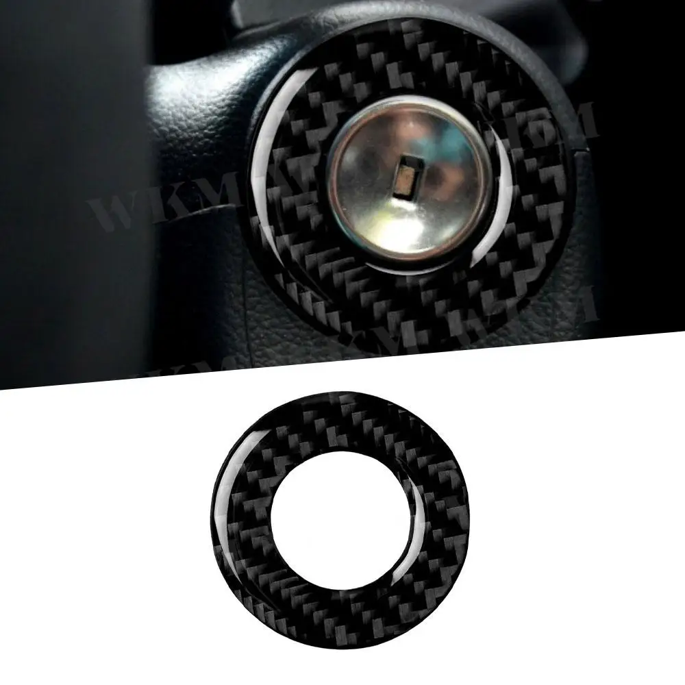 

Carbon Fiber Car Interior Trim Ignition Key Hole Switch Ring Cover Sticker For Chevrolet Cruze 2009-2015 Car Accessories