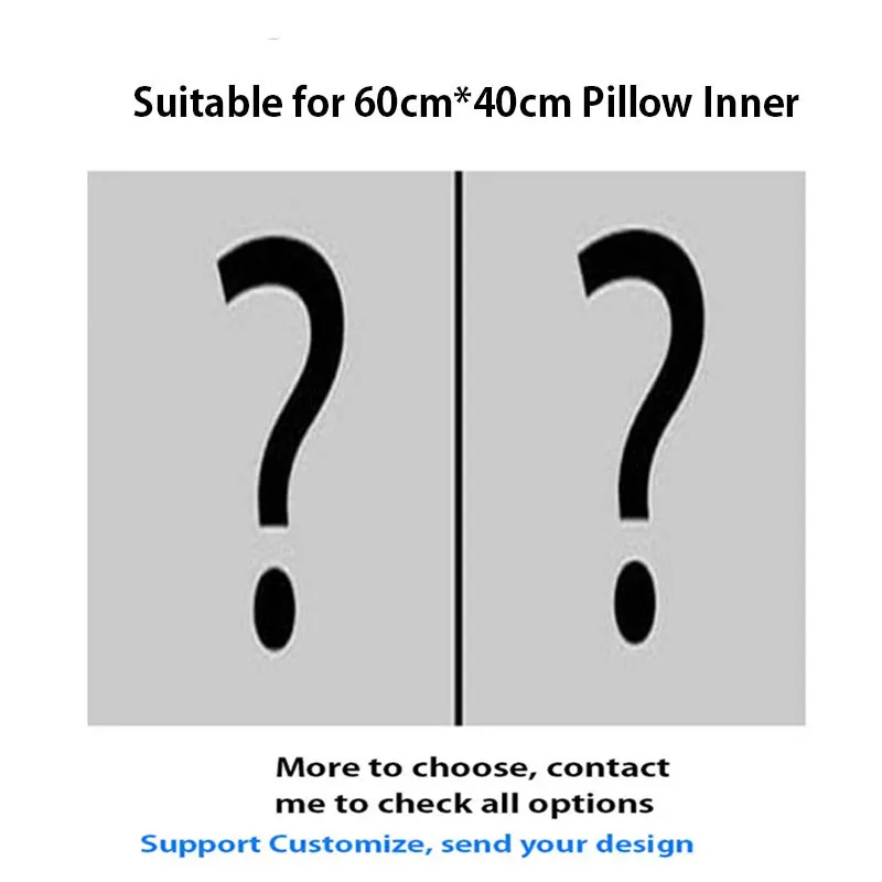 40X60cm 150X50cm Separate Leg Dakimakura Cover Sex Waifu Pillow Case for Anime Dakimakura with Hole and Pillowcase Mid Zipper