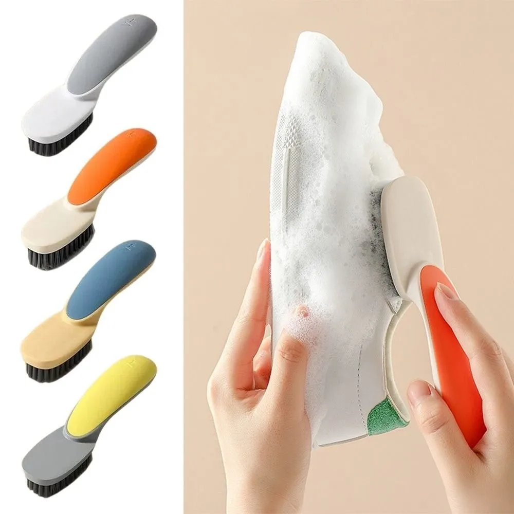 Durable Multifunctional Shoe Brush No Damage Long Handle Clean Brush No Hair Loss Laundry Brush