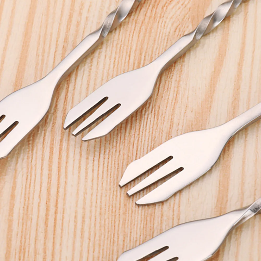 

1 set Long Handle Stainless Steel Stirrer Set Reusable Cocktail Swizzle Stick For Coffee Mixing Drinks Bar Tools Skull Design