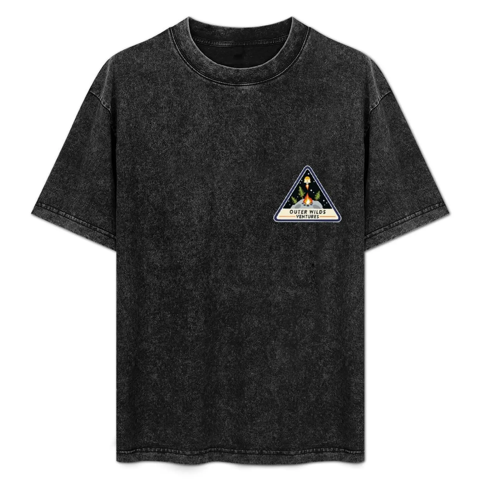 

Outer Wilds Ventures Logo T-Shirt Big Size Daily Wear T-Shirt