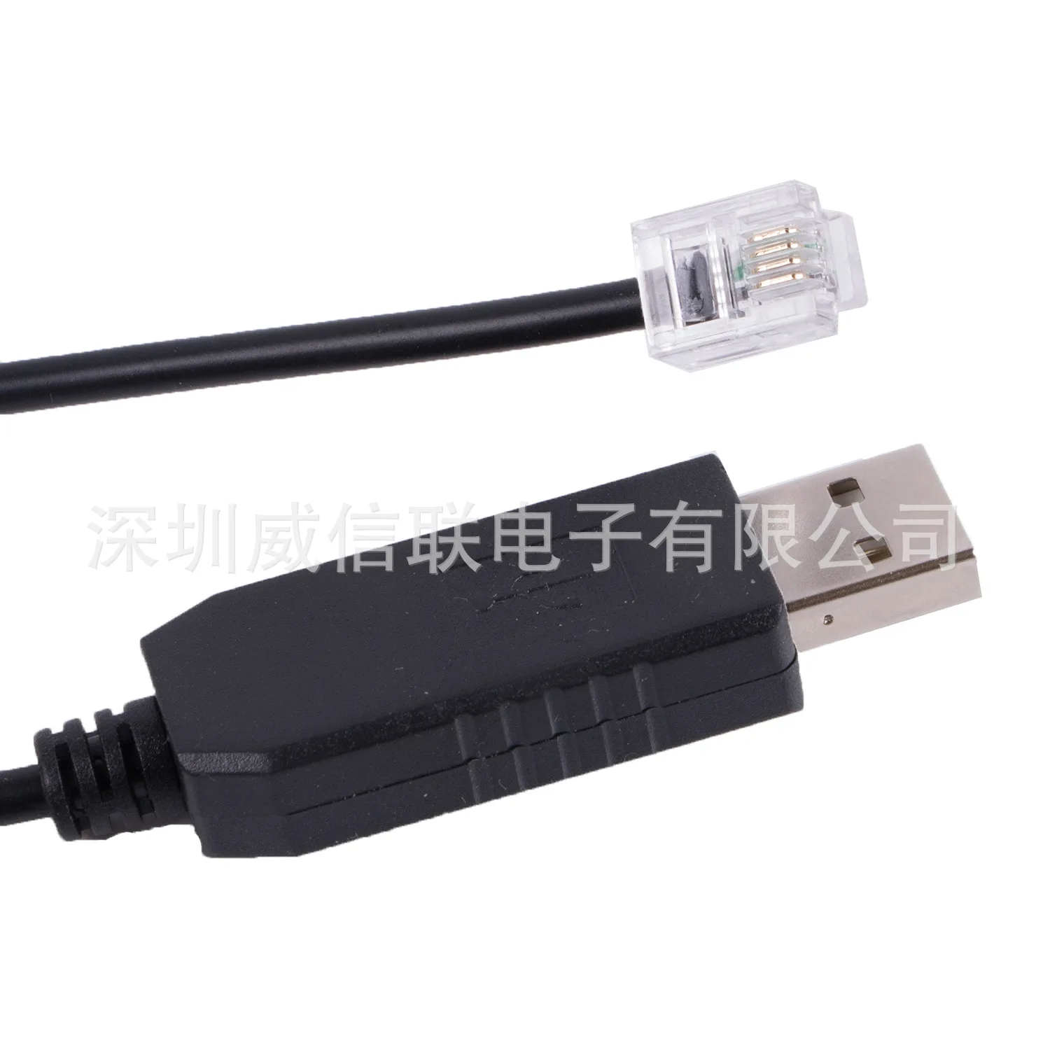 Puce CP2102 USB RS232 vers RJ11 6P4C Console, câble de test série, câble de commande