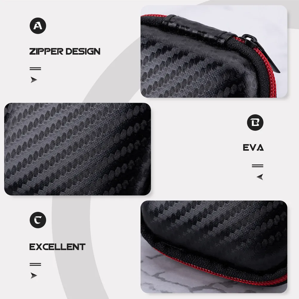 6Pcs Earphone Storage Bags Portable Compact Cable Organizer Large Capacity USB Charger Storage Pouch for Electronic Products
