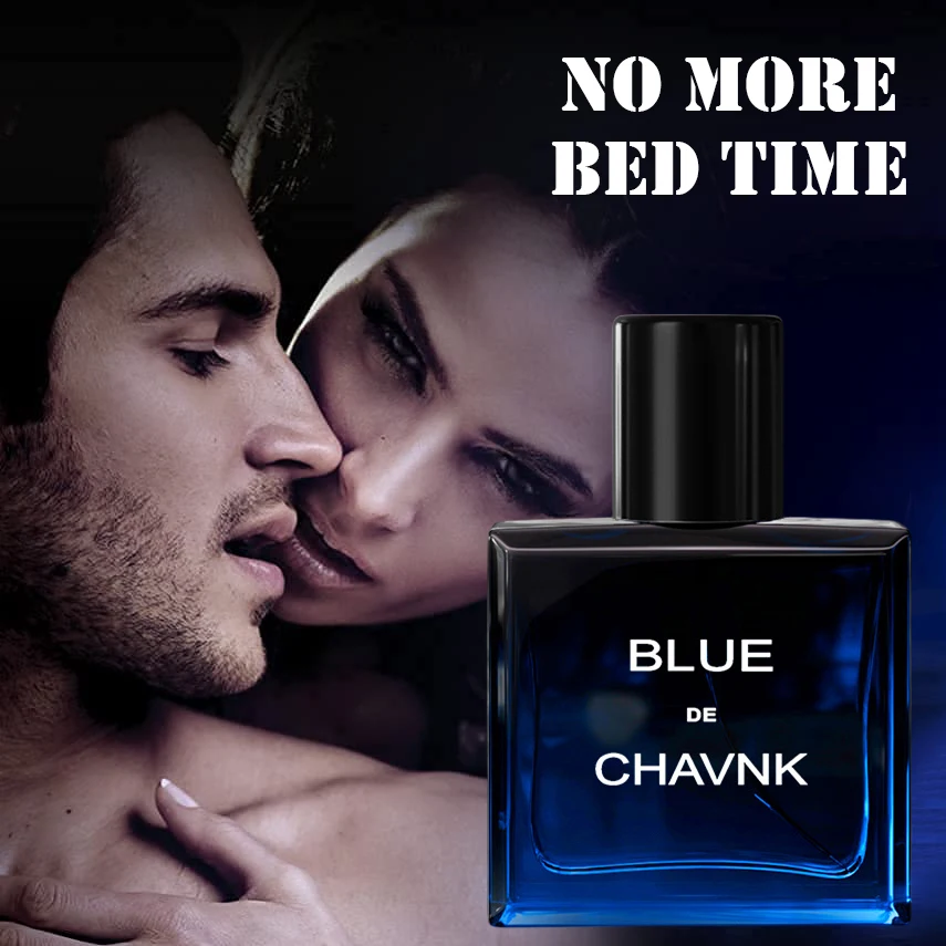 50ml คลาสสิกสีฟ้า DE CHAVNK EAU DE PARFUM น้ําหอมฟีโรโมน Azure น้ําหอมสเปรย์สําหรับสุภาพบุรุษดึงดูดผู้หญิง