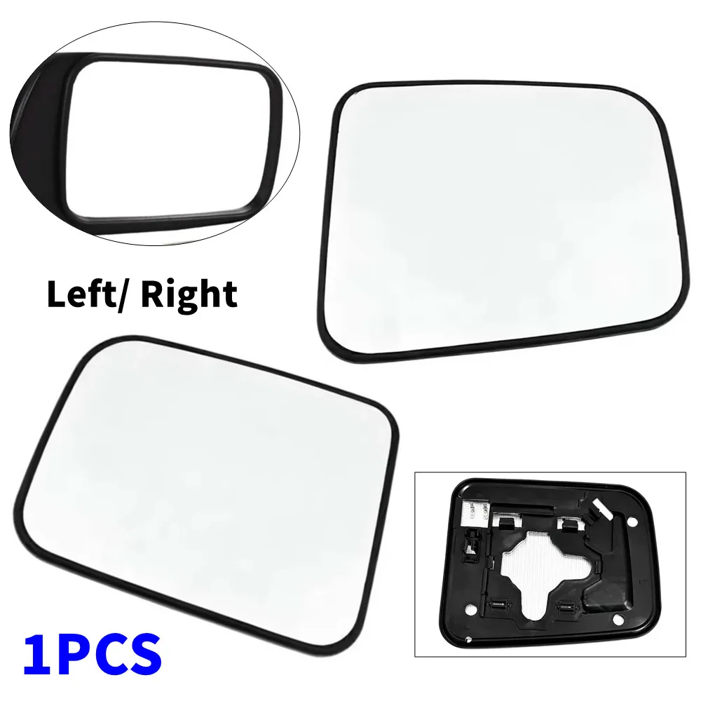 Pour Nissan Pick-Up 1998-2005 Patrol Y61 Navara D22 1997-2013 1 pièce, remplacement de la vitre chauffante du rétroviseur latéral de la porte arrière