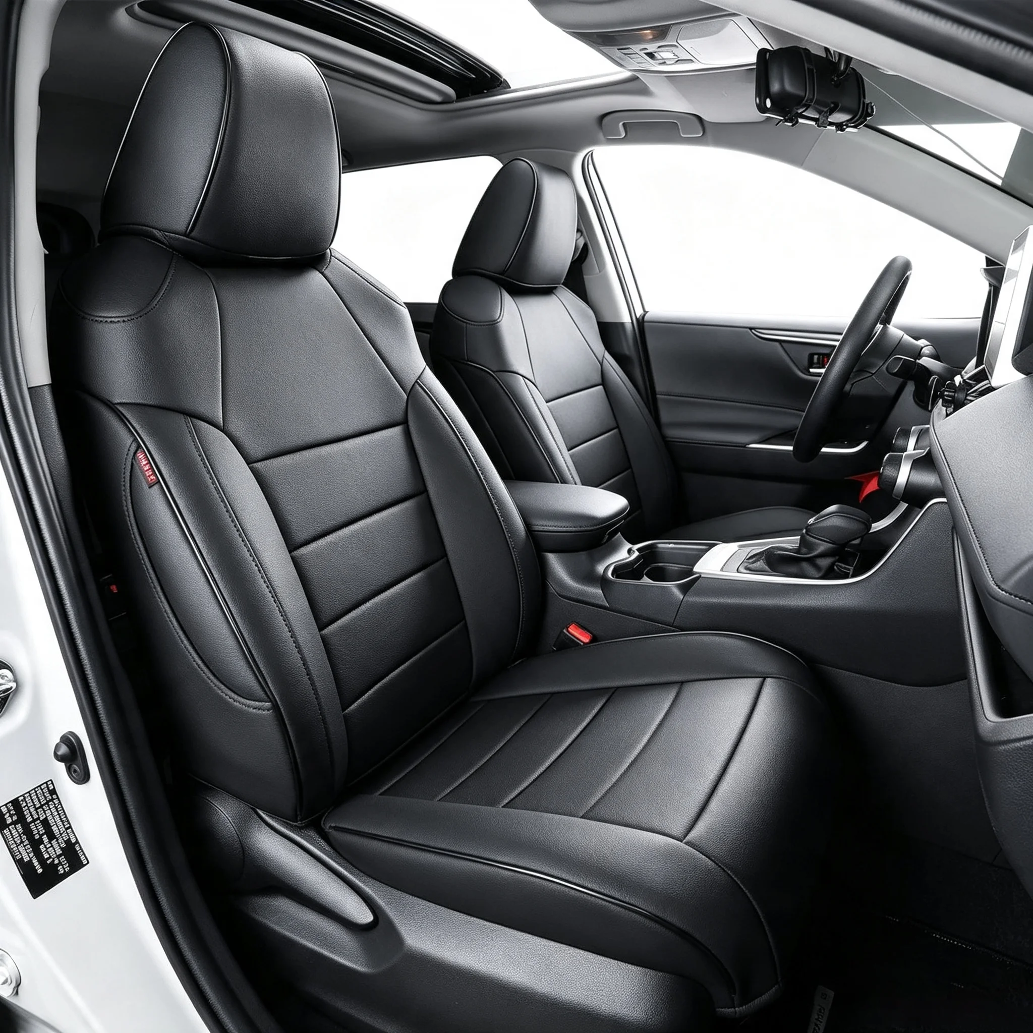 EKR Tiguan Car Seat Covers Custom Fit for Chevrolet Trailblazer 2021-2026 ACTIV/LT/RS Leather Car Seat Cover Full Set for SUV