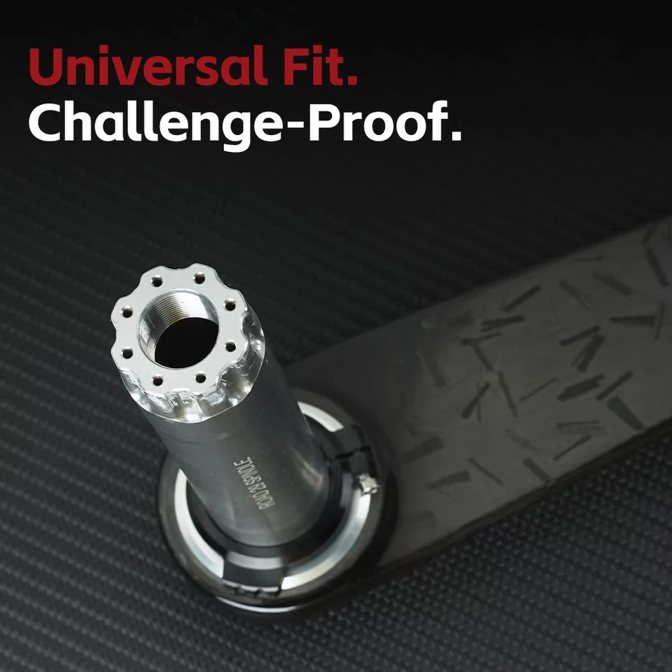 THINKRIDER PP5 165mm パワーメーター カーボンクランクセット THINKRIDER PP5 カーボンファイバー スパイダー パワーメーター