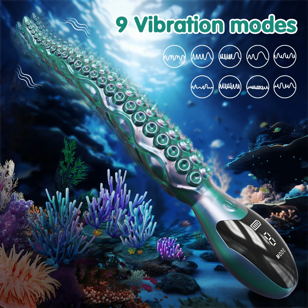 Vagina Vibrator for Women G-Spot Clitoris Stimulator Nipple Vibrator Female Masturbator LCD Digital Waterproof Sex Toy for Women