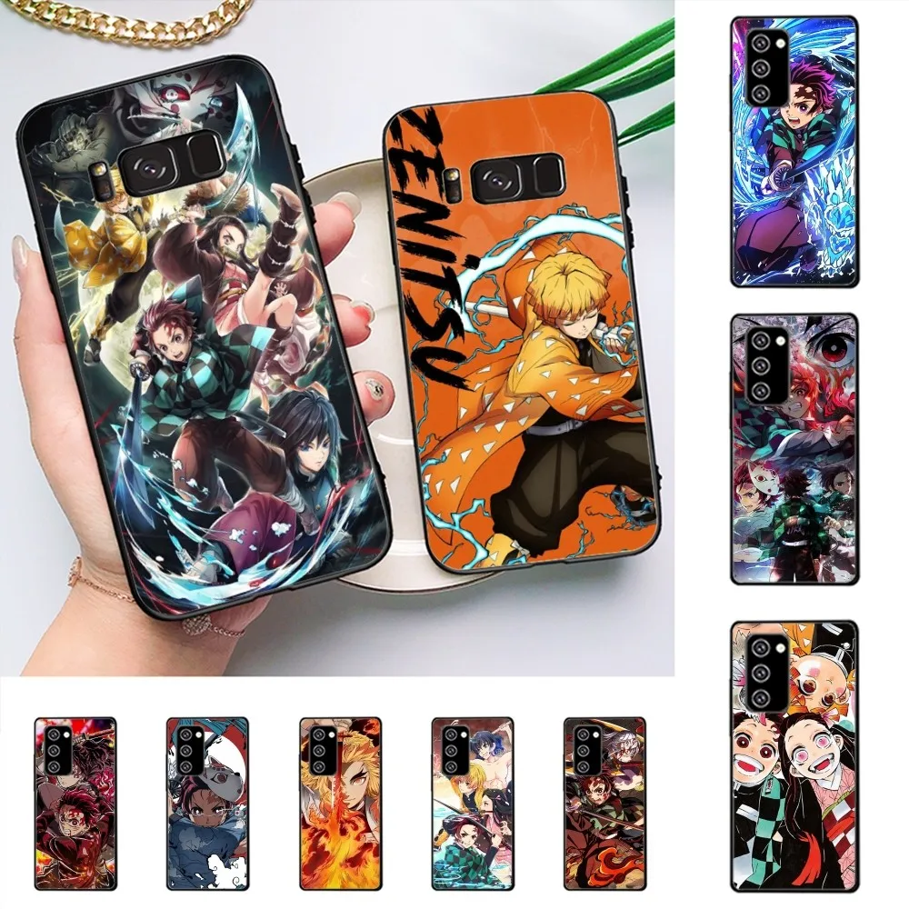 

Demon Slayer Phone Case For Samsung Note 8 9 10 20 Pro Plus Lite M 10 11 20 30 21 31 51 A 21 22 42 02 03