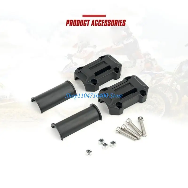 y1gd Heavy Duty Rubber Bumper Guard Exterior fit for Motorcycle Modification