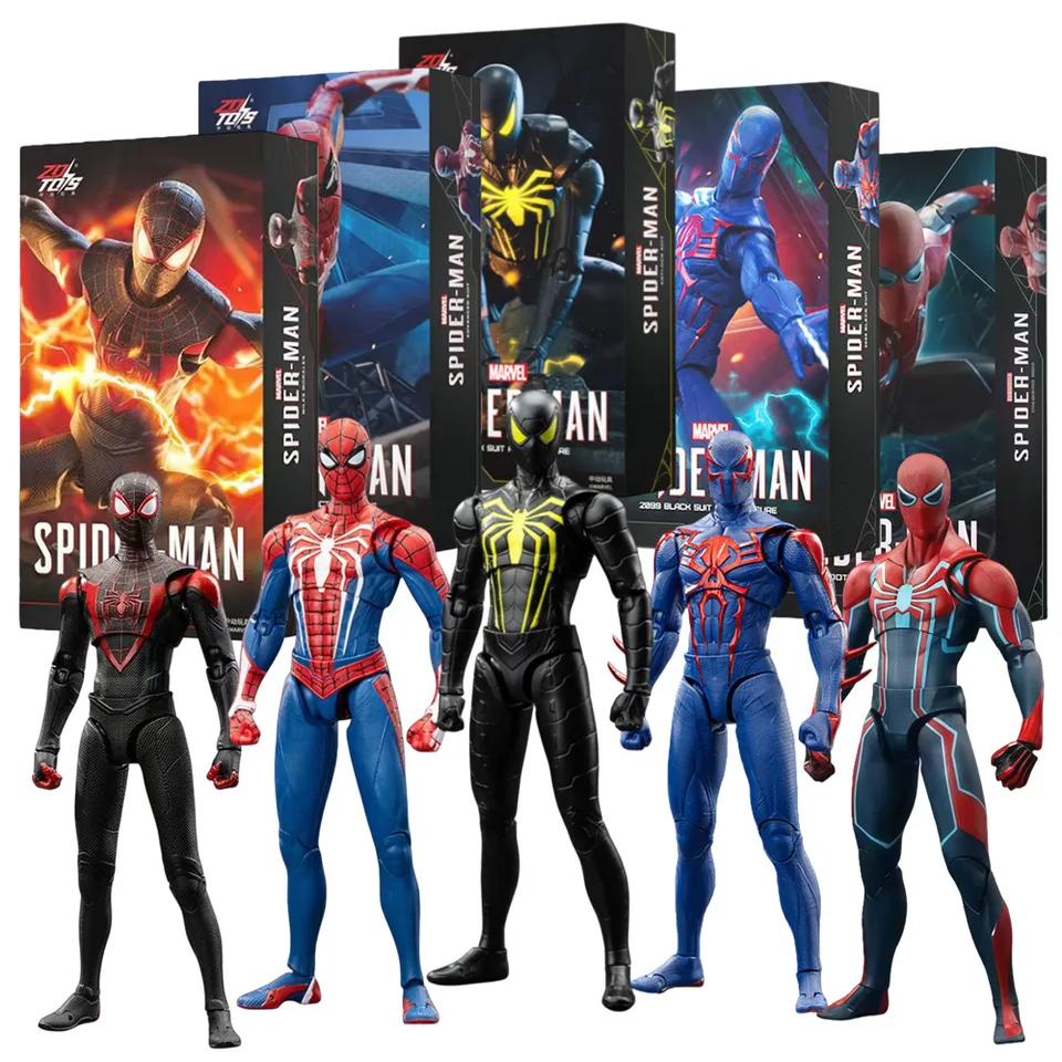 【新品】スパイダーマン / Spider-Man フィギュア ZD TOY スパイダーマンシリーズ PS4ゲーム スパイダーマン
