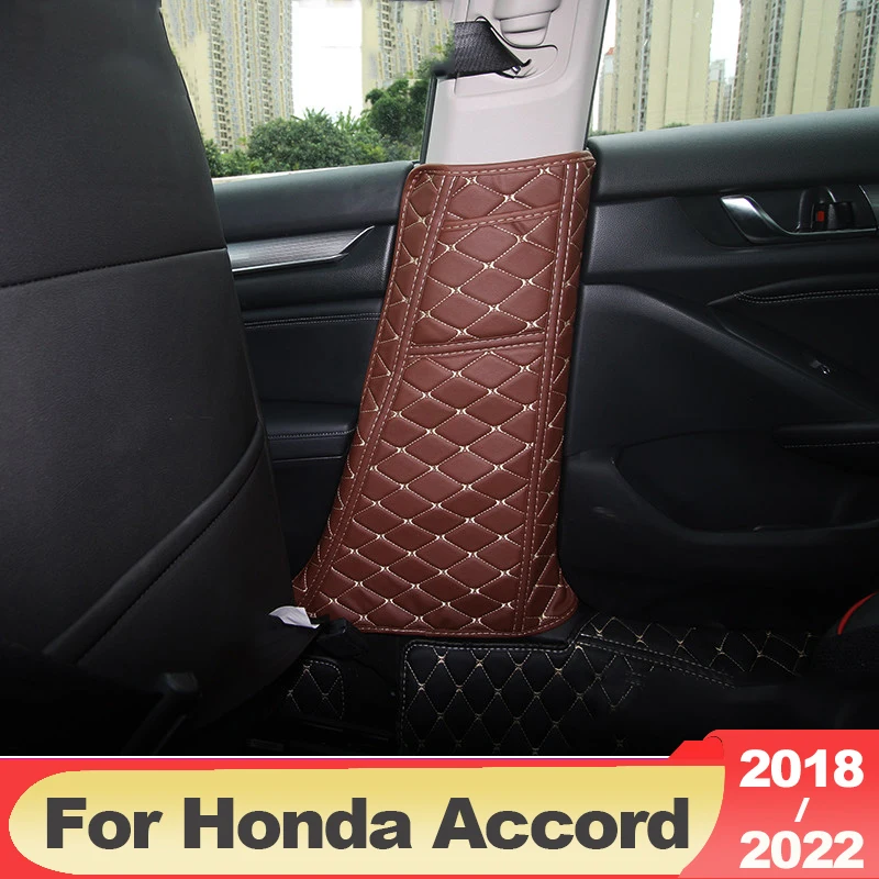 

Car B Pillar Anti-kick Protective Mat Cushion Pad Case Cover Stickers For Honda Accord 10th 2018 2019 2021 2022 Car Accessories