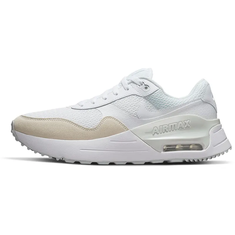 حذاء الجري Nike Official Genuine Air Max System للرجال شبكي يسمح بمرور الهواء DM9537-101