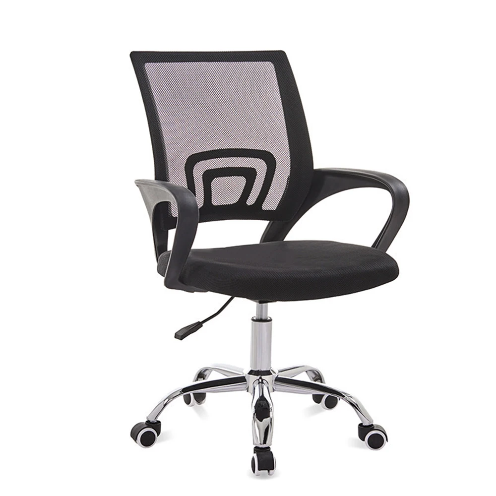 1 Pcs Computer chair office chair comfortable student dormitory chair swivel chair adjustable breathable mesh chair staff chair