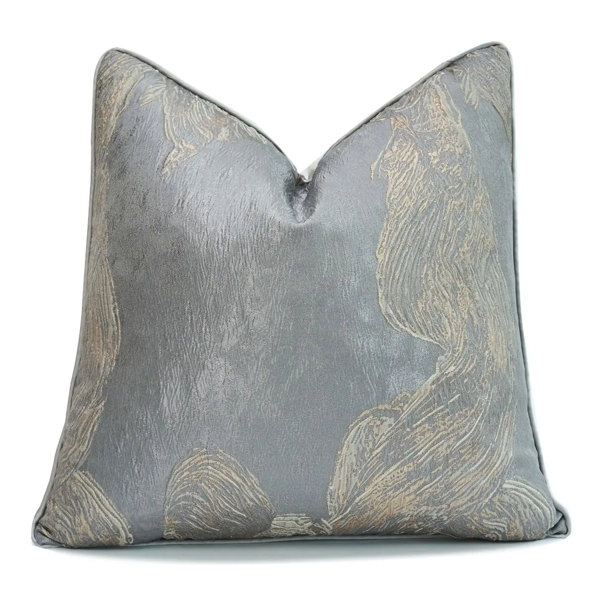 Design Luxury Sofa Cushion Cover Geometric Grey Pillow Cover for Home Hotel Sofa Bedroom Decoration 30x50 45x45 50x50 60x60cm