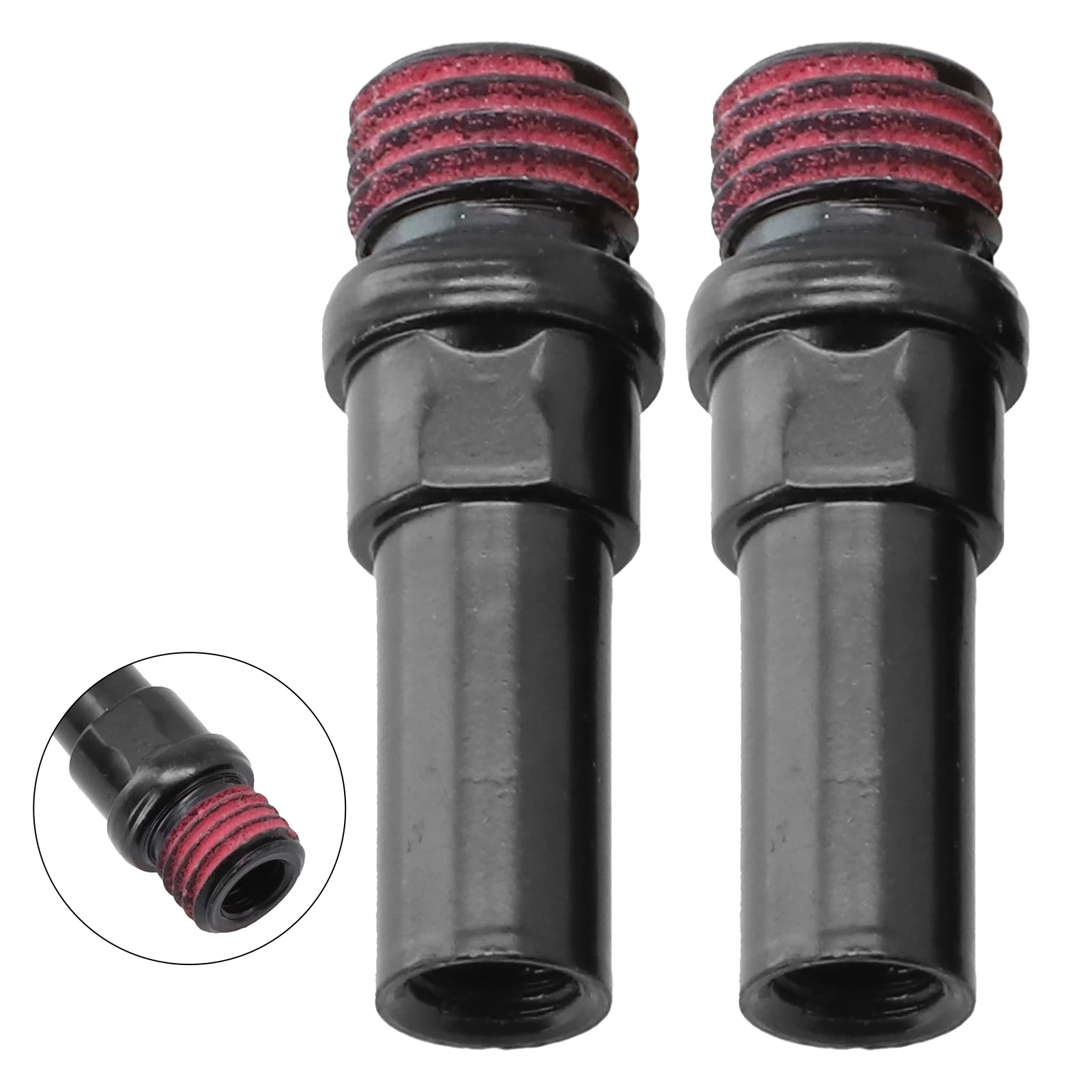 Bicycle Brake Column Black Column Screw Components Fork Post Bosses High-strength Steel 2 Pack Anti-loose Glue