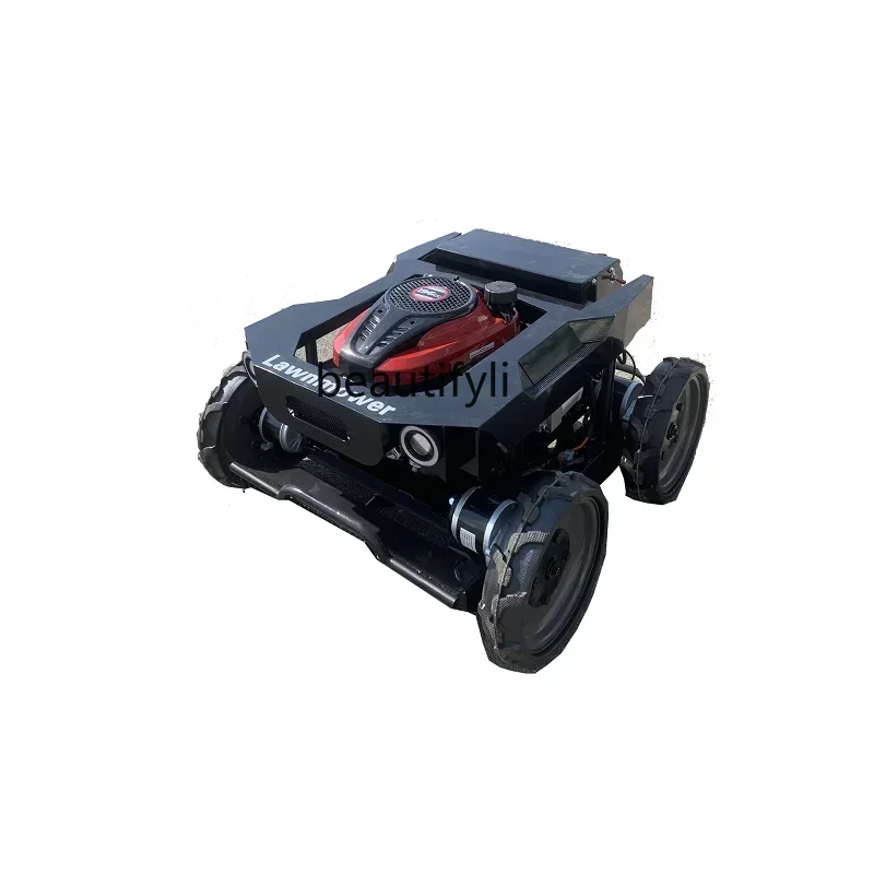 

SSNew style Remote control lawn mower Orchard lawn mower Agricultural unmanned control Garden wasteland mower Oil-electric hybri