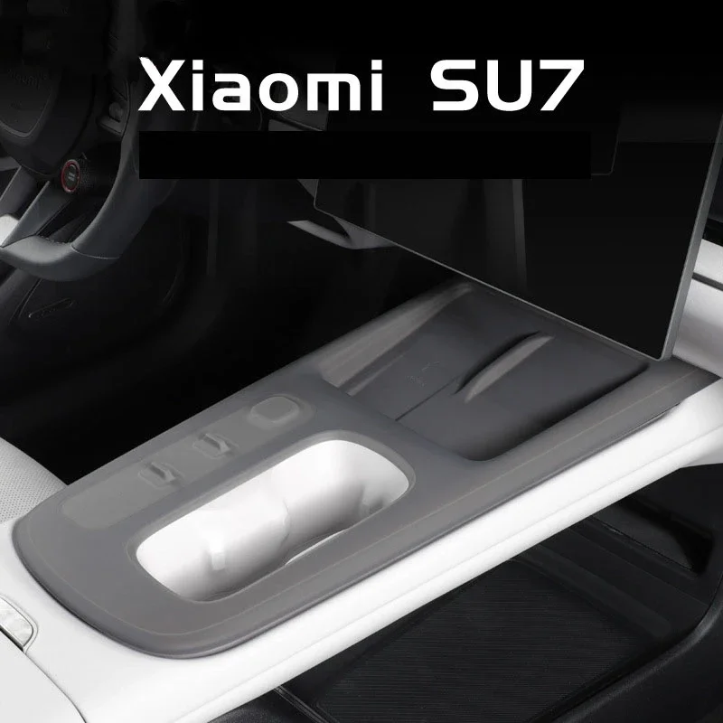 

Car Interior Modification Dust Cushion Accessories For Xiaomi SU7 2024-25 Car Styling Silicone Center Control Pad Anti Slip Pad
