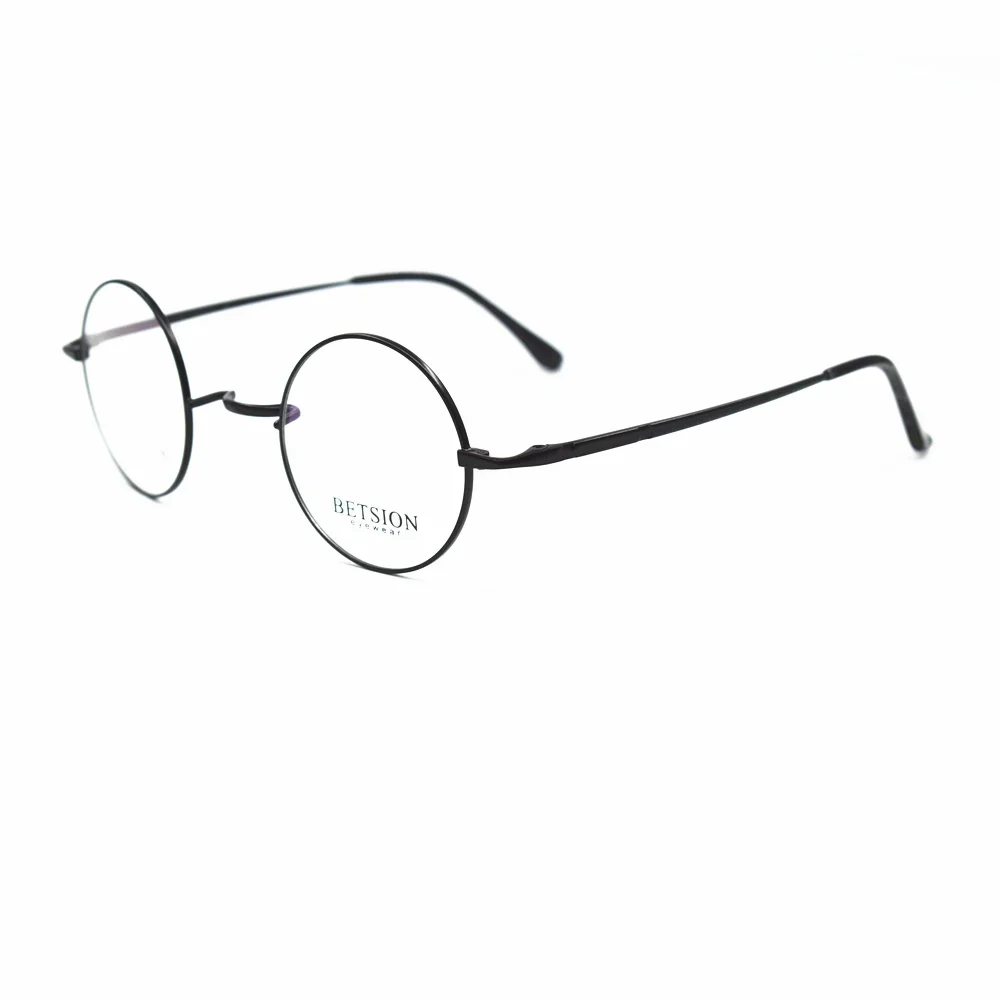 Vintage Round Pure Titanium Full Rim Flexible Reading Glasses Men Women Glasses Spectacles Super Light+75 +100 +125 +150 +175