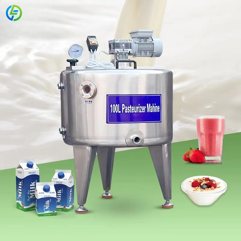 FL Factory Price Pasteurization Device Machine 100l Vat Camel Milk Juice Ultrasonic Pasteurizer Customized