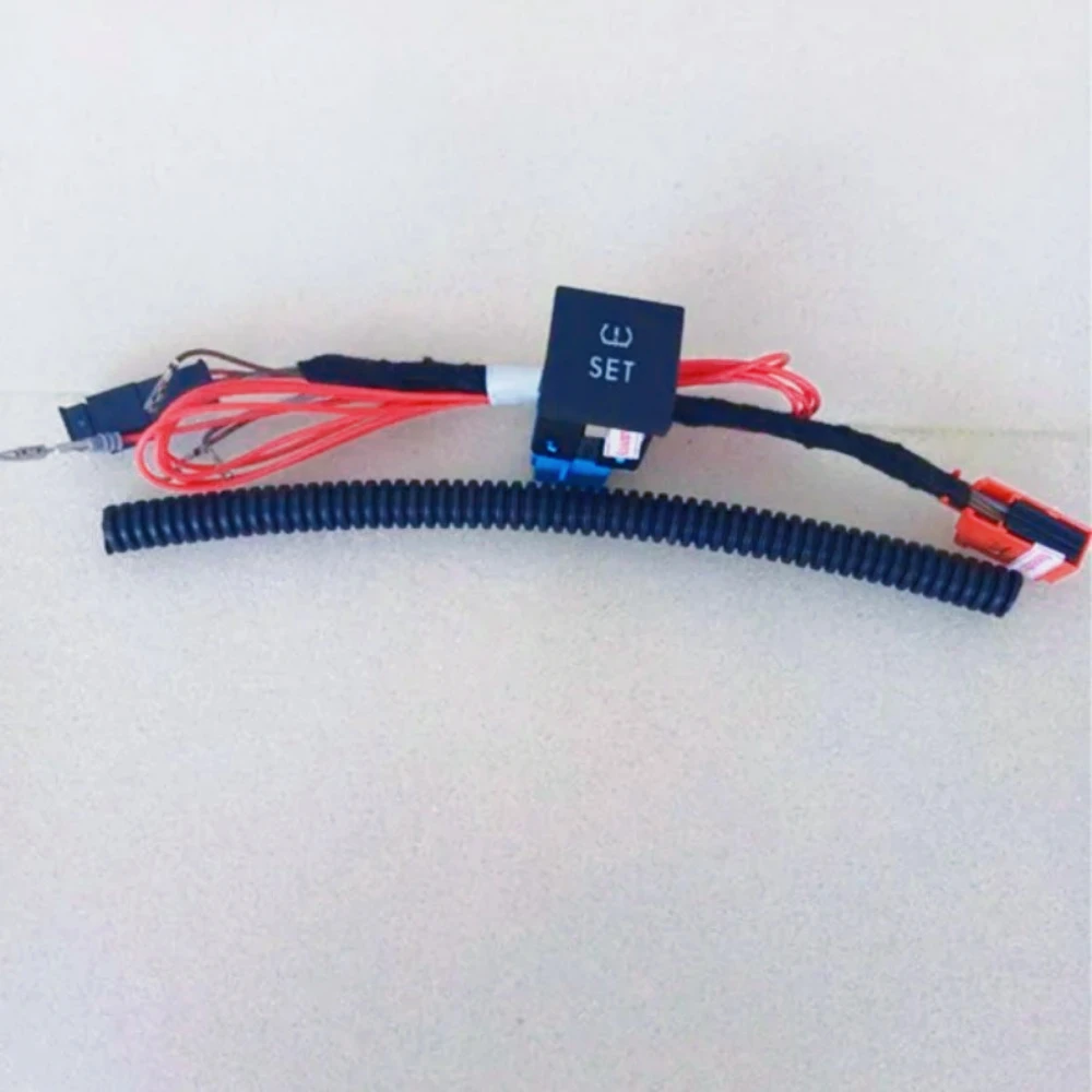 

ZC-Tire Tyre Pressure Measure Warning Push button SWITCH +Wire 56D 927 121 For Volkswagen VW Golf 6 MK6 Jetta 5 6 MK5 MK6