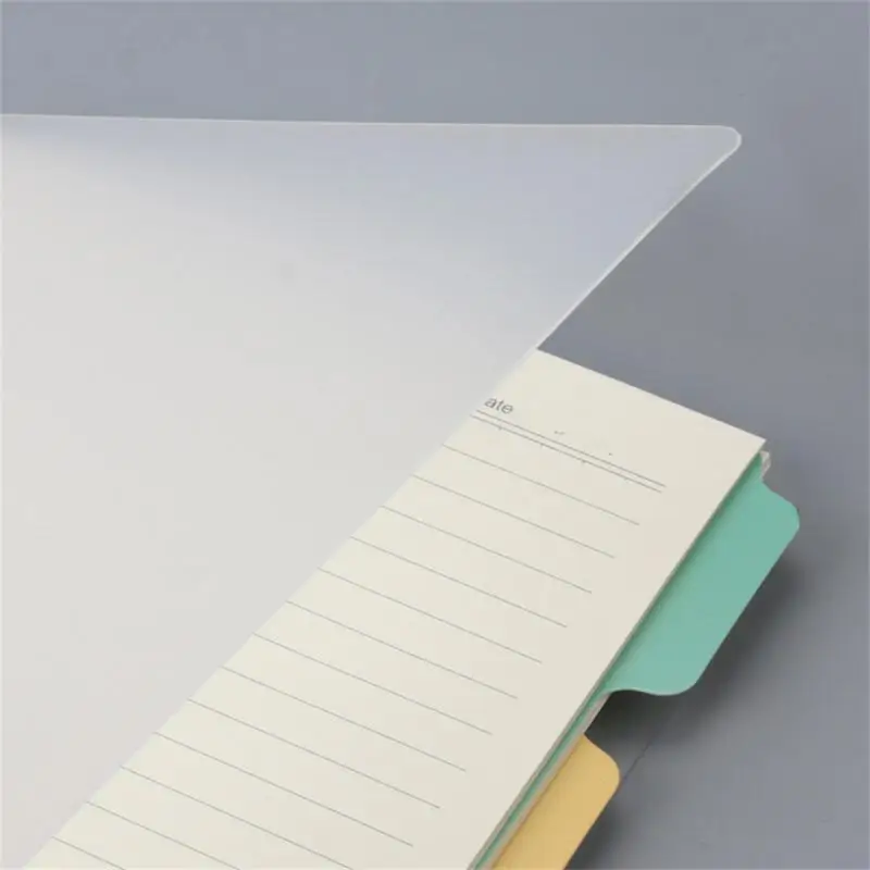 A6 A5 B5 Coil Transparent Cover cCoil Classification Notebook Subclass notebook Office Notepad Office stationery byEliasally Sta