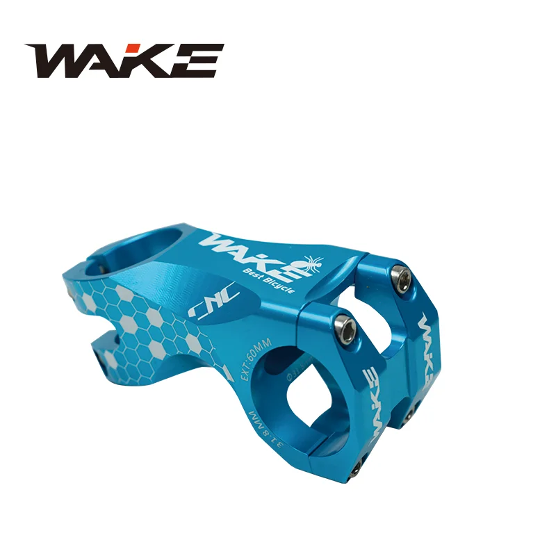 

Wake MTB Power Bike Stem Negative 20 Degree Aluminum Alloy CNC Short 60mm Bicycle Accessories for BMX Cycling Road Bike